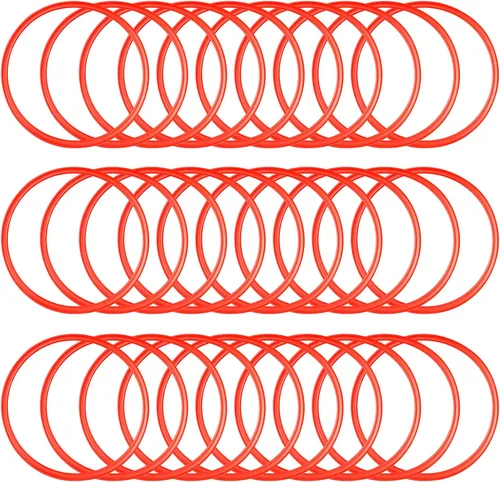 Vista 10 de Deekin Anillos de agilidad, anillos de entrenamiento de velocidad y agilidad, aros de salto de círculo de velocidad para entrenamiento