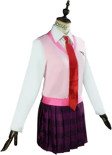 Vista 17 de OSIAS Traje de cosplay Disfraz de anime estilo campus japonés