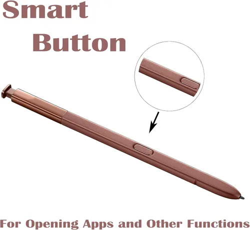 Vista 2 de Note 9 S Pen - Repuesto para Samsung Galaxy Note 9, Bluetooth, color marrón