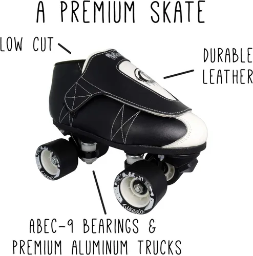 Vista 3 de Vanilla Jr. Tuxedo Quad Speed Roller Jam Patines (Niños 4)