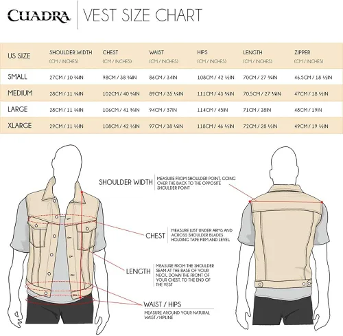 Vista 5 de Cuadra Chaleco Western Chic para mujer en piel auténtica