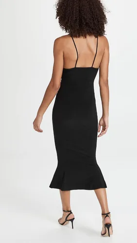 Vista 3 de Norma Kamali Vestido de cola de pez para mujer