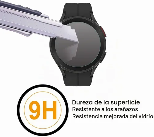 Vista 5 de Supershieldz Protector de pantalla de vidrio templado solar diseñado para Garmin Instinct 2X, antiarañazos, sin burbujas