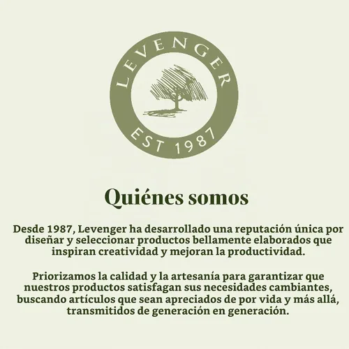 Vista 6 de Levenger Circa 1-2-3 punzón portátil (ADS5120)