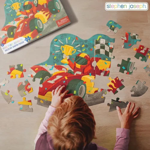 Vista 2 de Stephen Joseph, rompecabezas en forma de puzzle, 40 piezas preescolar, conejito