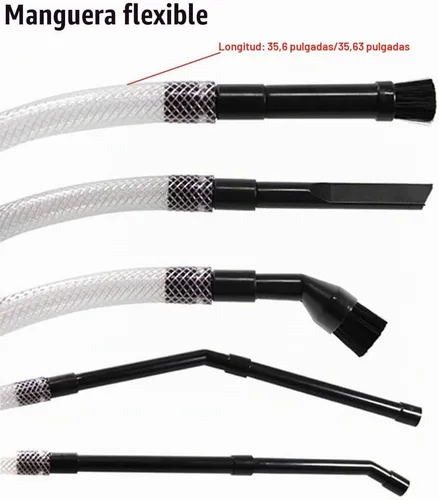 Vista 8 de Juego de 9 accesorios de vacío de 1-1/4 pulgadas y 1-3/8 pulgadas