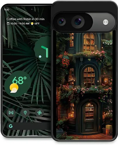 Vista 213 de Compatible con Google Pixel 4A 5G Mobile Case Creative Acrylic Panel trasero Silicona Protección Grip especialmente diseñado para Google Pixel 4A 5G