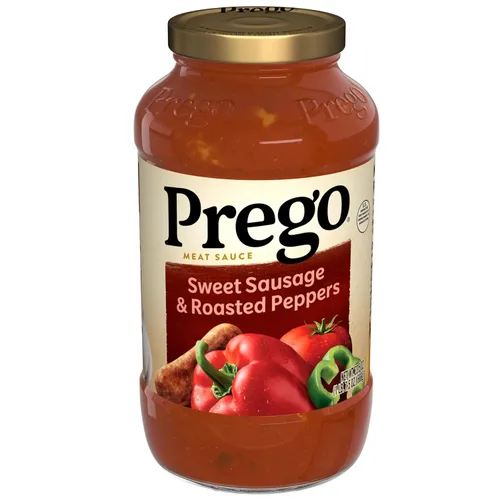 Vista 10 de Prego Salsa de carne boloñesa, tarro de 23.5 onzas