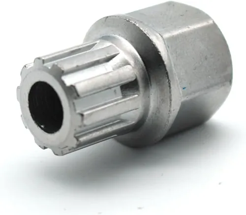 Vista 8 de TMAX Abc0/10Pt Bloqueo de rueda Lugnut antirrobo Tuerca Tornillo Eliminación de llave Socket S3057 para Vw Audi