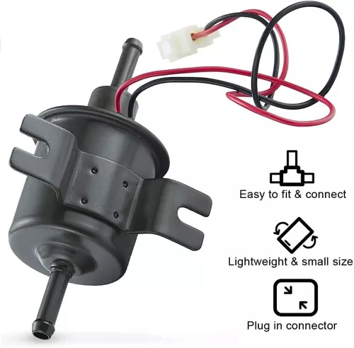 Vista 5 de presión baja en línea diesel eléctrica diesel HEP02A E8012S 4-7PSI de la bomba de combustible 12V