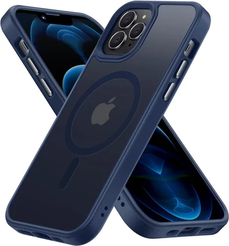 Vista 41 de Funda para iPhone 11, funda magnética con función atril [protección de grado militar] y [compatible con MagSafe], funda protectora delgada