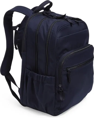 Vista 2 de Vera Bradley XL Campus - Mochila de algodón para mujer