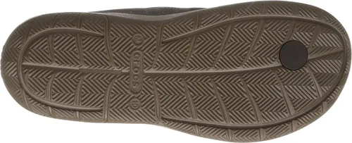 Vista 4 de Crocs Swiftwater Wave Flip Flops zapatos de hombre para la hora del baño.