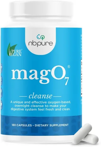 Vista 8 de nbpure MagO7 - Limpieza y desintoxicación natural de colon - Alivio ocasional del estreñimiento, suavizante de heces y apoyo de hinchazón