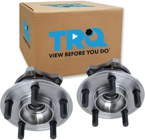 Vista 107 de Conjunto de rodamiento de rueda delantera de 2 piezas y buje TRQ Compatible con Pontiac Solstice 2006-2009 Saturn Sky 2007-2010