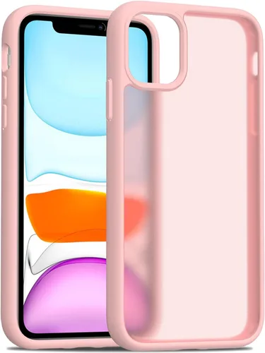 Vista 57 de TENOC Funda para teléfono compatible con iPhone 11, color negro, antihuellas, antigolpes, mate, para 6.1 pulgadas