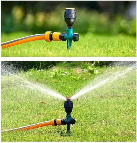 Vista 5 de Rociador de césped ajustable múltiple en una espiga con control de vuelo integrado, aguas de hasta 30 pies de diámetro, ángulo de pulverización