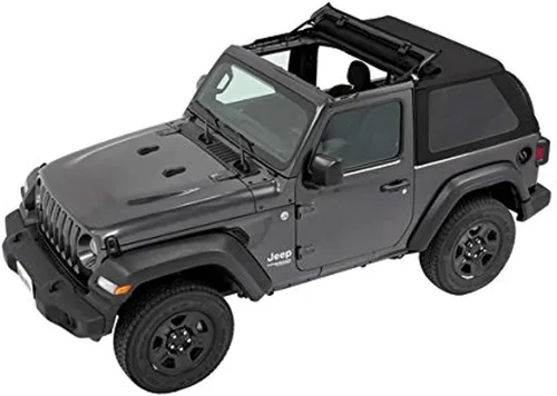 Vista 7 de Bestop Diamante negro Tre 5686335 para Jeep Wrangler JL 4 puertas 2018-2027