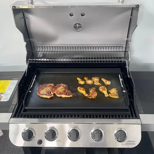 Vista 7 de Plancha antiadherente universal para estufa de gas/parrilla/eléctrico