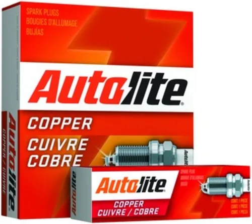 Vista 3 de Autolite Bujía de repuesto automotriz de resistencia de cobre 646 (paquete de 1)