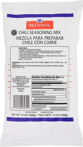 Vista 9 de McCormick Culinary Mezcla de condimentos de chile, 13 onzas, una bolsa de 13 onzas de mezcla original de condimentos de chile, mejor para chile