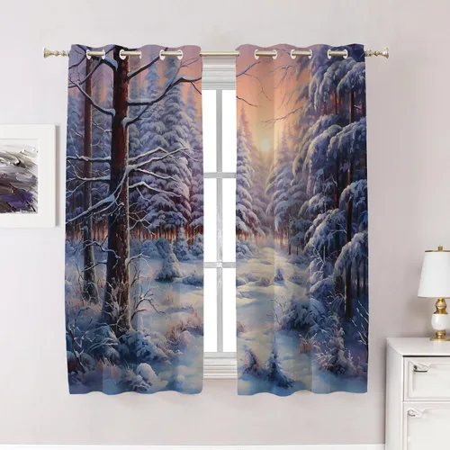 Vista 76 de Cortinas geométricas de cocina para ventanas, color negro, blanco, turquesa, cenefas opacas de poliéster multicapa para cocina, paquete de 2