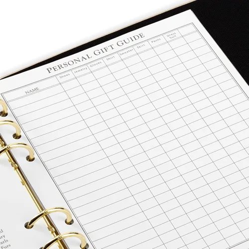 Vista 7 de Libreta de direcciones recargable Hallmark (Crema)