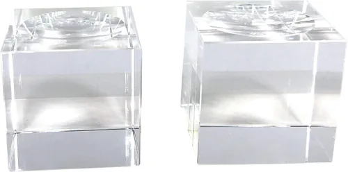 Vista 4 de Amlong Crystal Soporte cuadrado de bola de cristal (para bola pequeña de 1.575-2.362 in), juego de 2