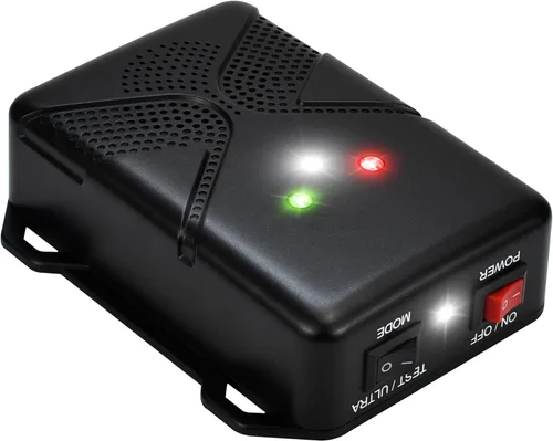 Vista 3 de Repelente ultrasónico de roedores bajo capó con pilas para motores de automóviles