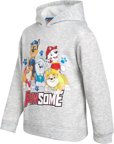 Vista 4 de Nickelodeon Sudadera con capucha de Paw Patrol para niños, Chase, Marshall, Rubble, Skye (2T-7)