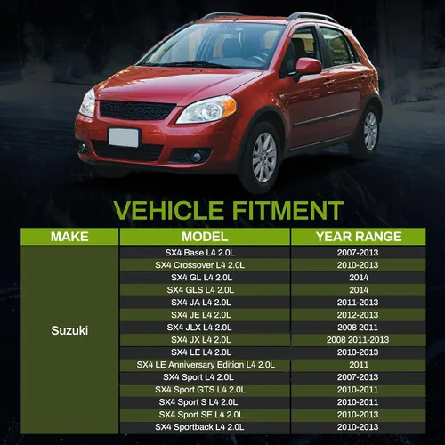 Vista 2 de AUTOSAVER88 Radiador compatible con Suzuki SX4 L4 2.0L 2007 2008 2009