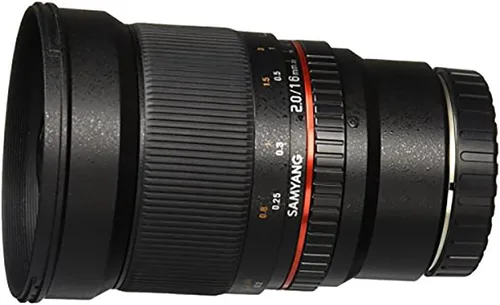 Vista 3 de Samyang SY16M 0.630 in f/2.0 Lente gran angular asférica, micro cuatro tercios