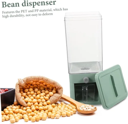 Vista 7 de Almacenamiento hermético de la encimera del dispensador 3.75l del arroz de los Pp del alto grado del dispensador del cereal