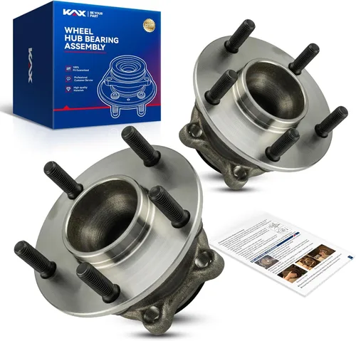 Vista 84 de KAX 510063 Rodamiento de rueda delantera compatible con Toyota Camry 2004-2017, Ford Edge 2007-2014, Toyota Sienna 2004-2010, conjunto de cubo
