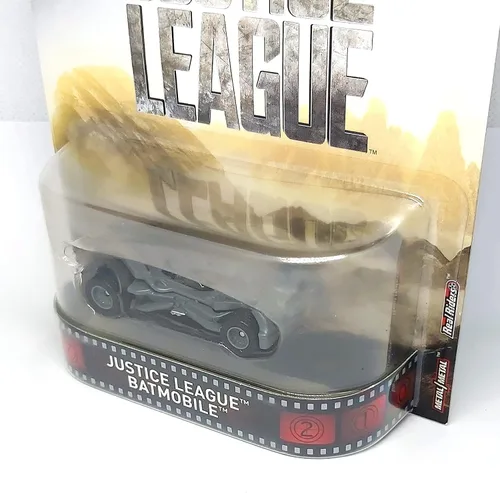 Vista 5 de Hot Wheels Vehículo Batmobile de la Liga de la Justi