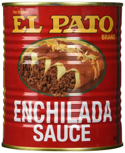 Vista 2 de El Pato Salsa de Chile Enchilada rojos, 28oz