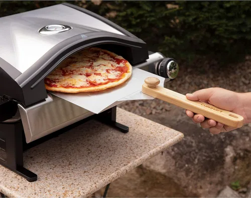 Vista 7 de Cuisinart Horno portátil para pizza al aire libre CPO-600 y cáscara de pizza de aluminio CPP-612, 12