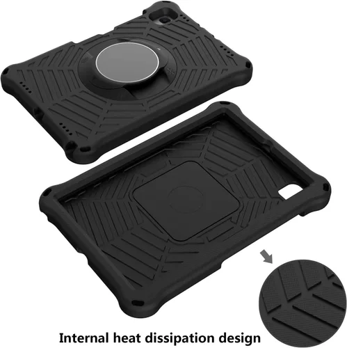 Vista 5 de Funda para tablet para niños Xiaomi Mi Pad 4 Plus (10.1") - Funda protectora EVA ligera a prueba de golpes con mango a prueba de caídas con correa