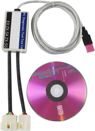 Vista 5 de Herramienta de diagnóstico de PC DR.ZX para Hitachi EX-2 EX-3 EX-5 ZX-5A ZX-5G Series Excavator Test Cable & CD
