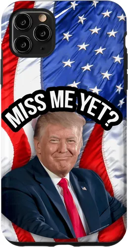 Vista 13 de iPhone 16 Anti-Biden Donald Trump Miss Me Yet Funny Political 2024 Case