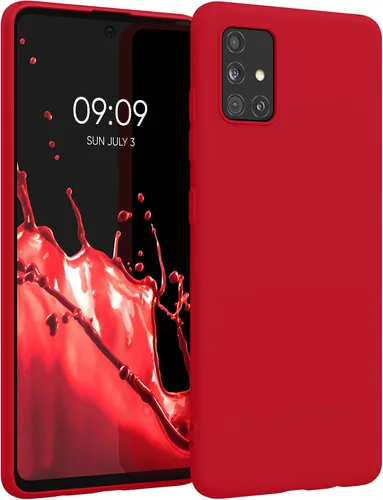 Vista 9 de kwmobile Funda compatible con Samsung Galaxy A51 - Funda protectora de silicona TPU suave y delgada - Arctic Night