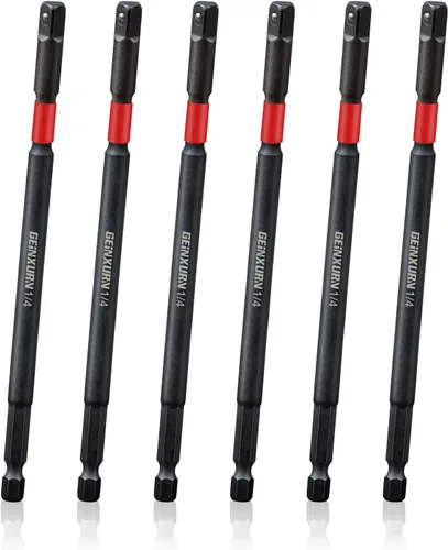 Vista 15 de Geinxurn Juego de adaptadores de enchufe de impacto de 8 piezas, accionamiento cuadrado de 3/8 pulgadas, juego de broca de extensión de 2.5 pulgadas
