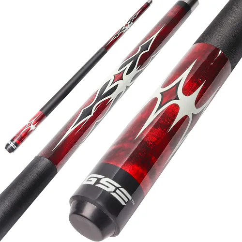 Vista 10 de GSE Games & Sports Expert 58" 2-Piece Canadian Maple Hardwood Billiard Pool Cue Sticks for Men/Women, House or Commercial/Bar Use