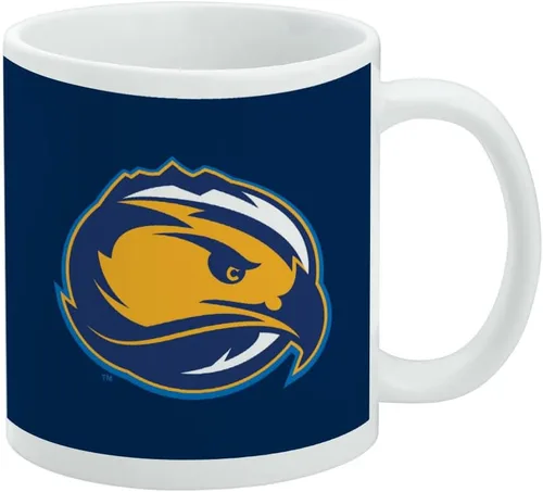 Vista 93 de Taza de cerámica con el logotipo principal de la Universidad Rider, taza de regalo novedosa para café, té y bebidas calientes, 11oz, blanca