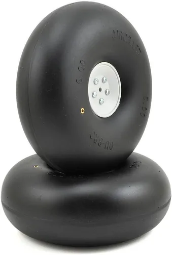Vista 4 de Du-Bro 450RV - Rueda grande de 4-1/2" de diámetro (paquete de 2)