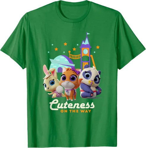 Vista 3 de Disney Camiseta Junior T.O.T.S. Cuteness On the Way Negro