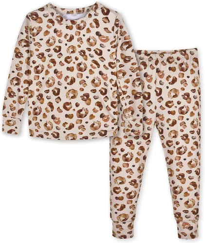 Vista 14 de Gerber Pijama unisexo para bebé y niño pequeño de 2 piezas muy suave con ajuste ceñido con viscosa hecha de eucalipto Sopa de alfabeto