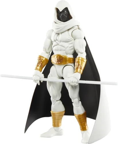 Vista 8 de Marvel Legends Series Strange Tales Moon Knight, Figura de acción coleccionable de 6 pulgadas de cómics