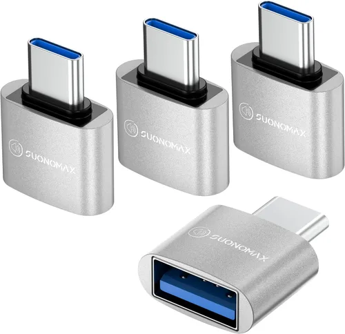 Vista 8 de Adaptador USB C a USB A, USBC macho a una hembra 3.0 OTG MacBook Pro/Air, convertidor USB tipo C Thunderbolt 3 para Apple iPhone 16 15, unidad