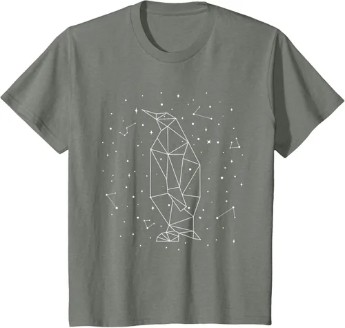 Vista 88 de Sternbild Penguin Constellation Emperor Sea Bird Penguin Camiseta Negro